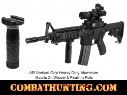 Aluminum Vertical Foregrip Heavy Duty Picatinny Mount