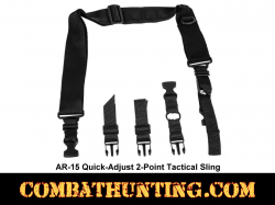 AR-15 Quick-Adjust 2-Point Tactical Sling