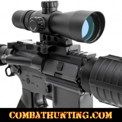 3-9x42mm AR-15 Rifle Scope P4 Sniper BDC With QD Mount