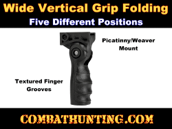 AR-15 Folding Vertical Grip 5 position Foregrip