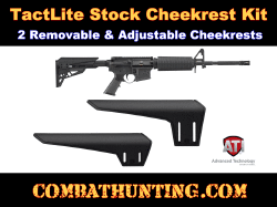 ATI TactLite Stock Cheekrest Kit Black