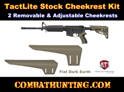 ATI TactLite Stock Cheekrest Kit Flat Dark Earth
