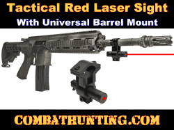Universal Barrel Mount Laser Sight For Rifle
