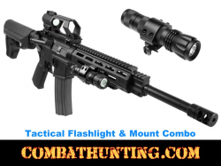 Tactical Shotgun Led Flashlight CREE LED Super Bright