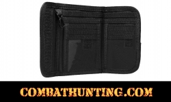Military Style Bifold Wallet Swat Black