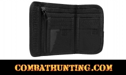 Military Style Bifold Wallet Swat Black