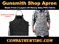 Gunsmith Apron Black Mens Shop Apron