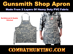 Gunsmith Apron Digital Camo Mens Shop Apron