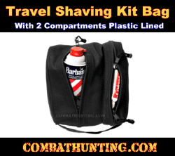 Toiletries Bag / Shave Kit Bag Black