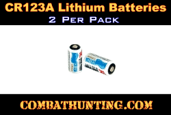 CR123A 3v lithium batteries 3 Volt