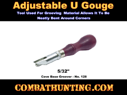 Adjustable U Gouge 5/32" Leather Working Tools