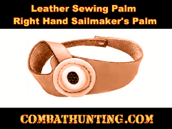 Leather Sewing Palm Right Hand Sailmaker's Palm