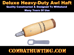 Deluxe Heavy-Duty Awl Haft Leather Working Tools