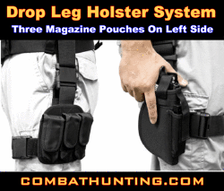 NcStar 3-Piece Drop Leg Gun Holster Black