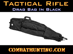 Sniper Drag Bag Black 46" L X 10" H