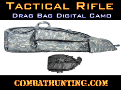 Sniper Rifle Drag Bag Digital Camo 46" L X 10" H