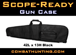 Scope Ready Gun Case 42L x 13H Black
