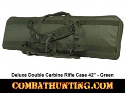 Double Carbine Rifle Case 42 Inches Military Green