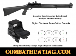 Tactical Digital Shotgun Reflex Sight with 4 Reticles