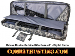 Double Tactical Rifle Case 46 Inches Digital Camo