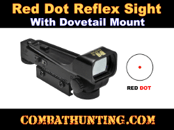 1X Red Dot With 3/8" Base Great For Airsoft .22