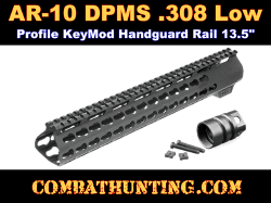 AR-10 DPMS .308 Low Profile Handguard Free Float 13.5" KeyMod