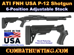 FN P12 Shotgun Adjustable Stock Replacement