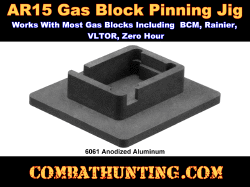 AR-15/M16 Gas Block Pinning Jig