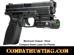 Compact Pistol Green Laser Sight