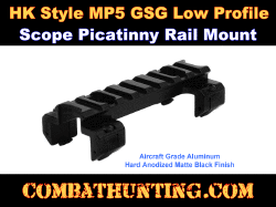HK MP5 GSG Scope Mount Low Profile Picatinny