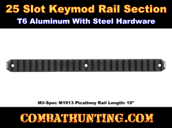 Keymod Picatinny Rail Section 25 Slot