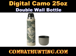 Digital Camo 25oz Double Wall Bottle