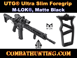 UTG Ultra Slim Foregrip M-LOK Matte Black