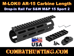 M&P 15 Sport II M-LOK Carbine Length Handguard Drop In