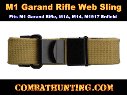 M1 Garand Web Sling Cotton Olive Drab