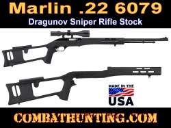 Marlin .22 6079 Tactical Stock Black