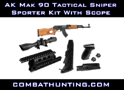 AK47 Mak 90 Tactical Sniper Sporter Kit With Scope Mount