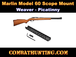 Marlin .22 Weaver Base Scope Mount Black