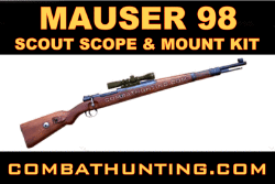 Mauser K98 Scope Mount And Scope Kit Illuminated