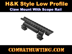 Ncstar H&K Low Scope Mount  MP5 Cetme Scope Mount