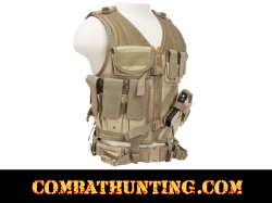 Ncstar Military Tactical Vest Coyote/Tan 