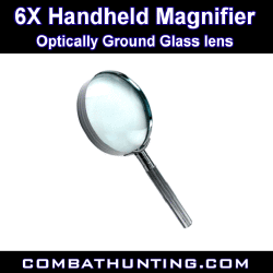 6x Hand Held 3" Magnifying Glass