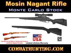 ATI Mosin Nagant Monte Carlo Stock Black