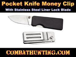 Money Clip Pocket Knife