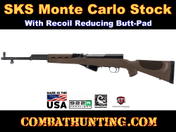 SKS Rifle Monte Carlo Stock With Handguard & Recoil Pad