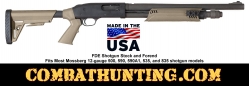 Mossberg 500/590 FDE Shotgun Stock and Forend 12-Gauge