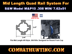 Leapers UTG PRO AR 308 Quad Rail System