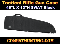 Black Tactical Rifle Soft Gun Case 45"