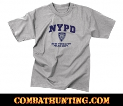 Officially Licensed NYPD Physical Training T-Shirt