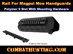 Picatinny Rail Section For Magpul Moe Handguards